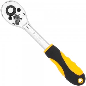Catraca Reversível 6" com Encaixe de 1/4" em Cromo Vanádio LT0005.FM