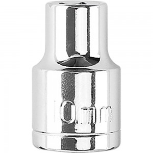 Soquete Sextavado com Encaixe 1/2"x10mm em Cromo Vanádio LT0006.FM