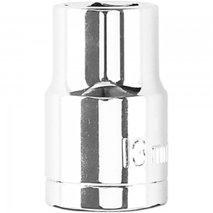 Soquete Sextavado com Encaixe 1/2"x13mm em Cromo Vanádio LT0009.FM