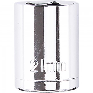 Soquete Sextavado com Encaixe 1/2"x21mm em Cromo Vanádio LT0017.FM