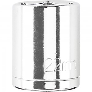 Soquete Sextavado com Encaixe 1/2"x22mm em Cromo Vanádio LT0018.FM