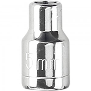 Soquete Sextavado com Encaixe 1/4"x5mm em Cromo Vanádio LT0025.FM