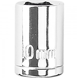 Soquete Sextavado com Encaixe 1/4"x10mm em Cromo Vanádio LT0030.FM