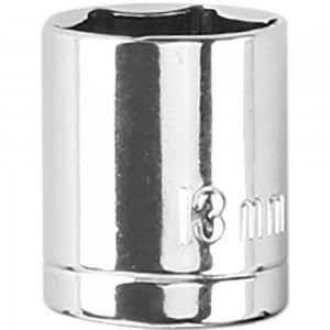 Soquete Sextavado com Encaixe 1/4"x13mm em Cromo Vanádio LT0033.FM