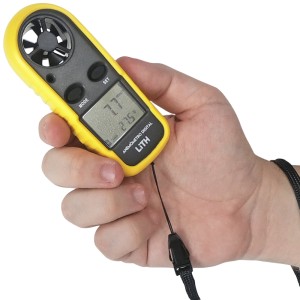 Anemômetro Digital 10C a 45C LT2407