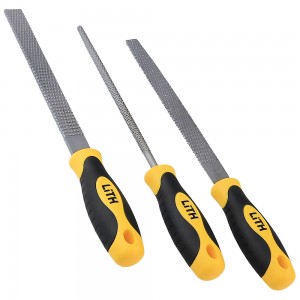 Conjunto de Lima Grossa para Madeira 3 Peças LT2415