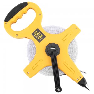Trena Métrica de Fibra de Carretel Aberto 50m LT2421