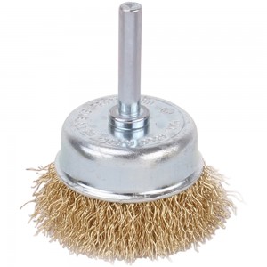 Escova de Aço Tipo Copo com Haste 50mm LT2449