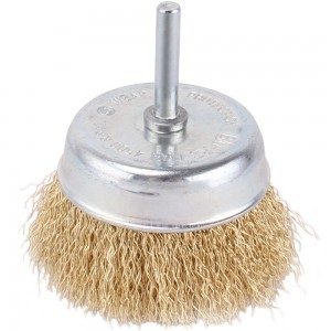 Escova de Aço Tipo Copo com Haste 75mm LT2450