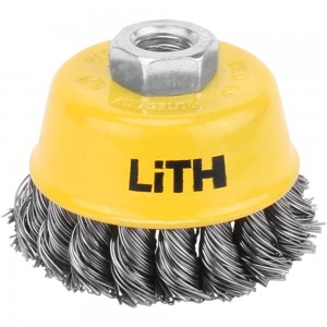 Escova de Aço Trançada Tipo Copo 75mm LT2451