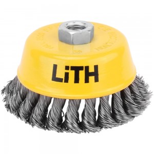 Escova de Aço Trançado Tipo Copo 100mm LT2452