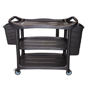 Carrinho de Estética Automotiva Aberto com 3 Bandejas LT6000S