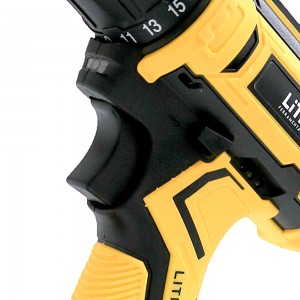 Furadeira Parafusadeira 3/8 Polegada a Bateria 18V Litio-íon com Carregador Bivolt LT7036